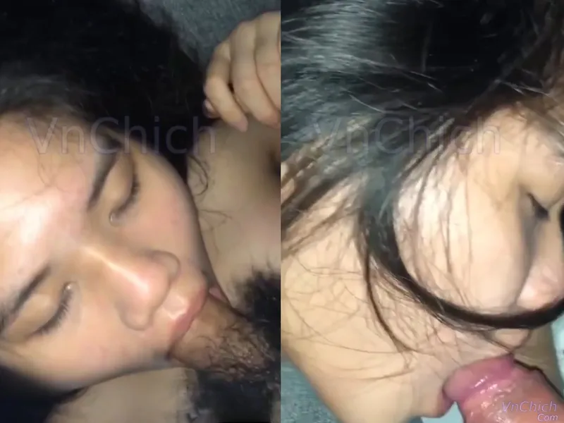 Em học sinh 2k5 ngại ngùng mút chuối trước máy quay